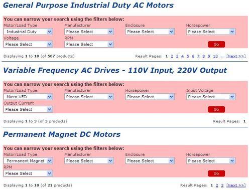 Filters by Additional Properties