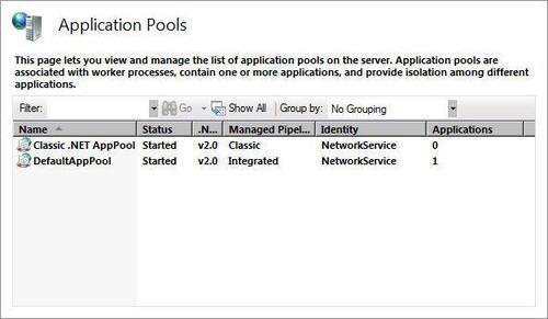 Configuring IIS on Windows Vista