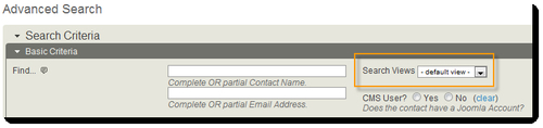 Search result views and batch updates