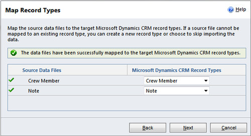 Data import using ZIP file