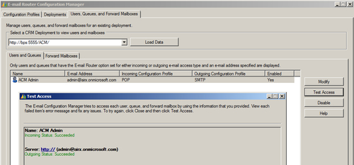 Setting up CRM E-mail Router with Office 365 Exchange Online