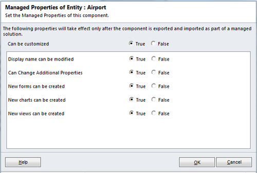 Managed properties