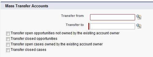 Mass transfer records