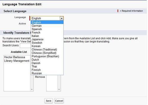 Setting up translation workbench