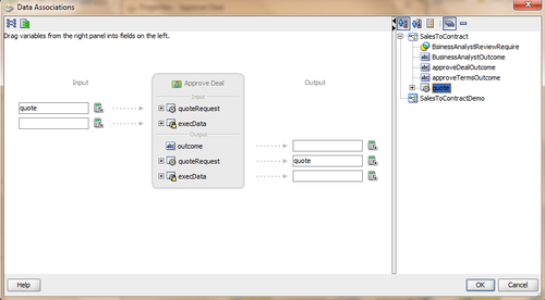 Creating Data mappings for Approve Deal and Approve Terms activities