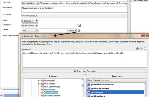 Choosing a Task Owner dynamically