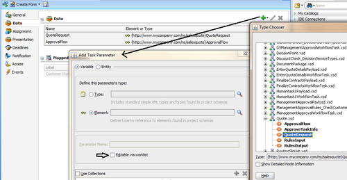 Creating a task payload