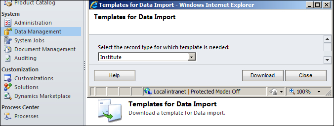 Importing existing student data into Microsoft CRM 2011