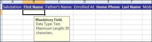 Importing existing student data into Microsoft CRM 2011