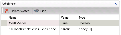 Adding variables from the code viewer