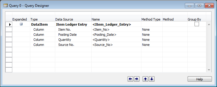 Defining our first query