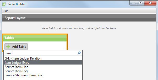 Creating your first Jet Reports Express report