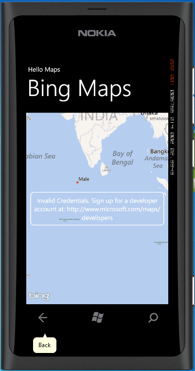 Using maps in your Windows Phone 7.5 app — Hello Maps