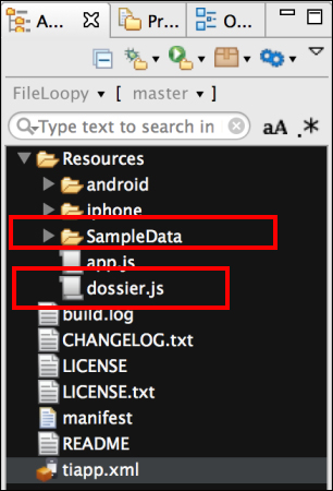 Adding the Dossier module into your project