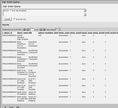 4.6.1 Documentum Administrator