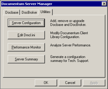 6.1 Creating a Docbase