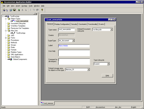 11.1 Creating Object Types