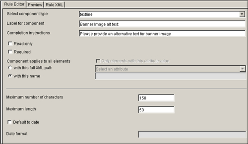 14.1.1 IMGALTTEXT Element