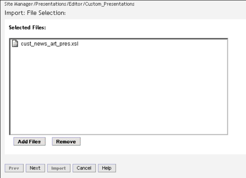 15.1 Creating a Presentation File