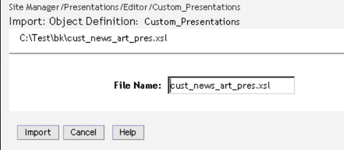 15.1 Creating a Presentation File