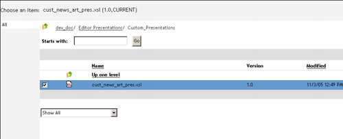 15.1 Creating a Presentation File