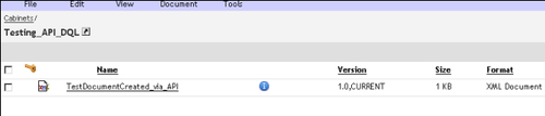 26.2.4.5 Saving the Document Object in the Docbase