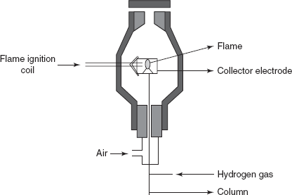 Flame ionisation detector