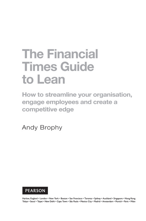The Financial Times Guide to Lean