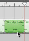 Transposing Individual Regions