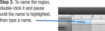 Defining Arrange Regions