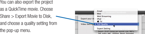 Exporting your final effort.