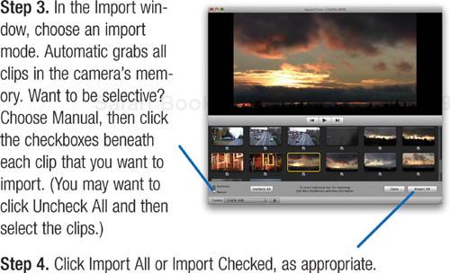 Importing from a Tapeless Camera