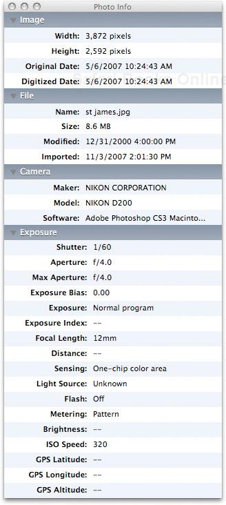 EXIF Exposed: Getting Information About Photos