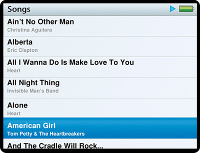 Creating a Playlist Right within Your iPod (On-The-Go)