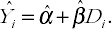 Simple regression with a dummy variable