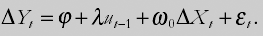 Example: Cointegration between the spot and forward rates (continued from page 173)