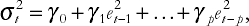 Autoregressive conditional heteroskedasticity (ARCH)