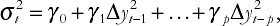 Autoregressive conditional heteroskedasticity (ARCH)