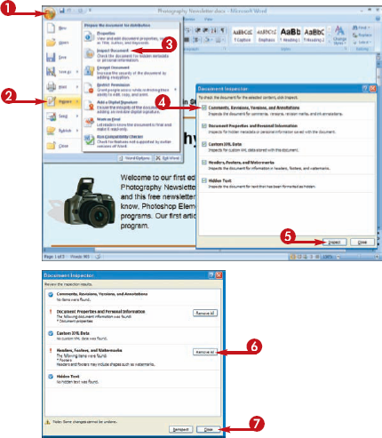 Check Your Document for Hidden or Personal Data