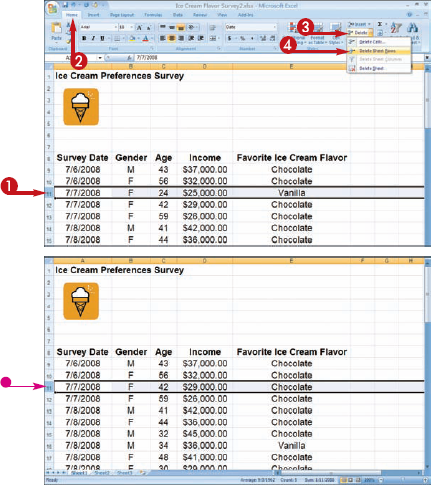 Delete Columns and Rows