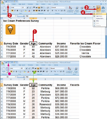 Sort Data