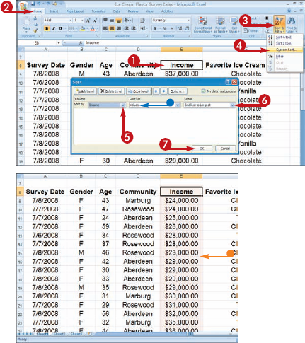 Sort Data