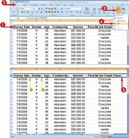 Filter Data with AutoFilter