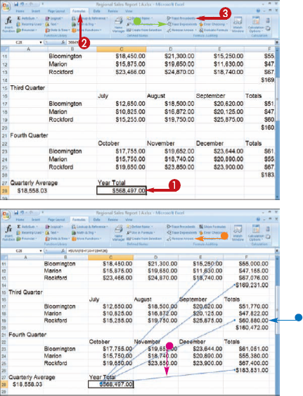 Audit a Worksheet for Errors