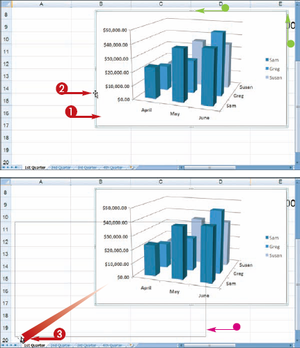 Move and Resize Charts