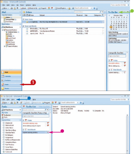 View Outlook Components