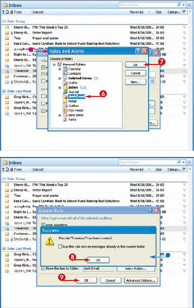 Create a Message Rule