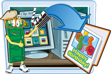 Add Clip Art to a Publication