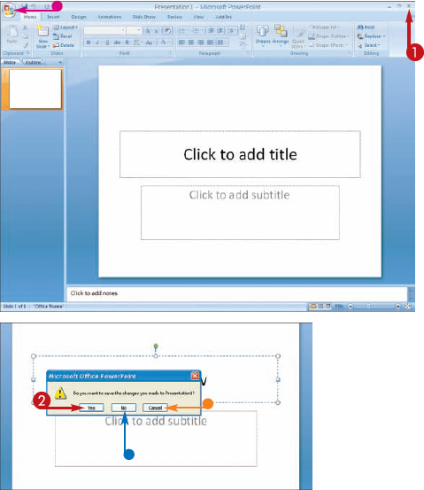 Start and Exit Office Applications