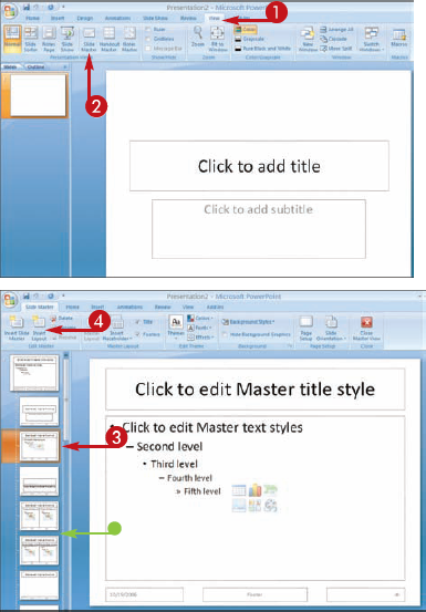 Create a Custom Layout with the Slide Master